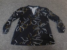 Ann Taylor top Small blue womens floral pullover factory coastal