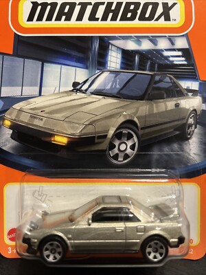 Matchbox 1984 Toyota MR2 Silver 