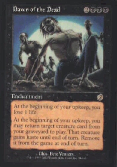 Dawn of the Dead - Torment: #59, Magic: The Gathering Nm R106