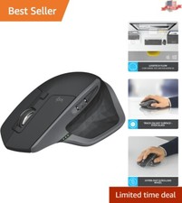 Wireless Mouse - Hyper-Fast Scrolling, Ergonomic Design, Rechargeable Battery