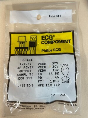 Philips  Component ECG131