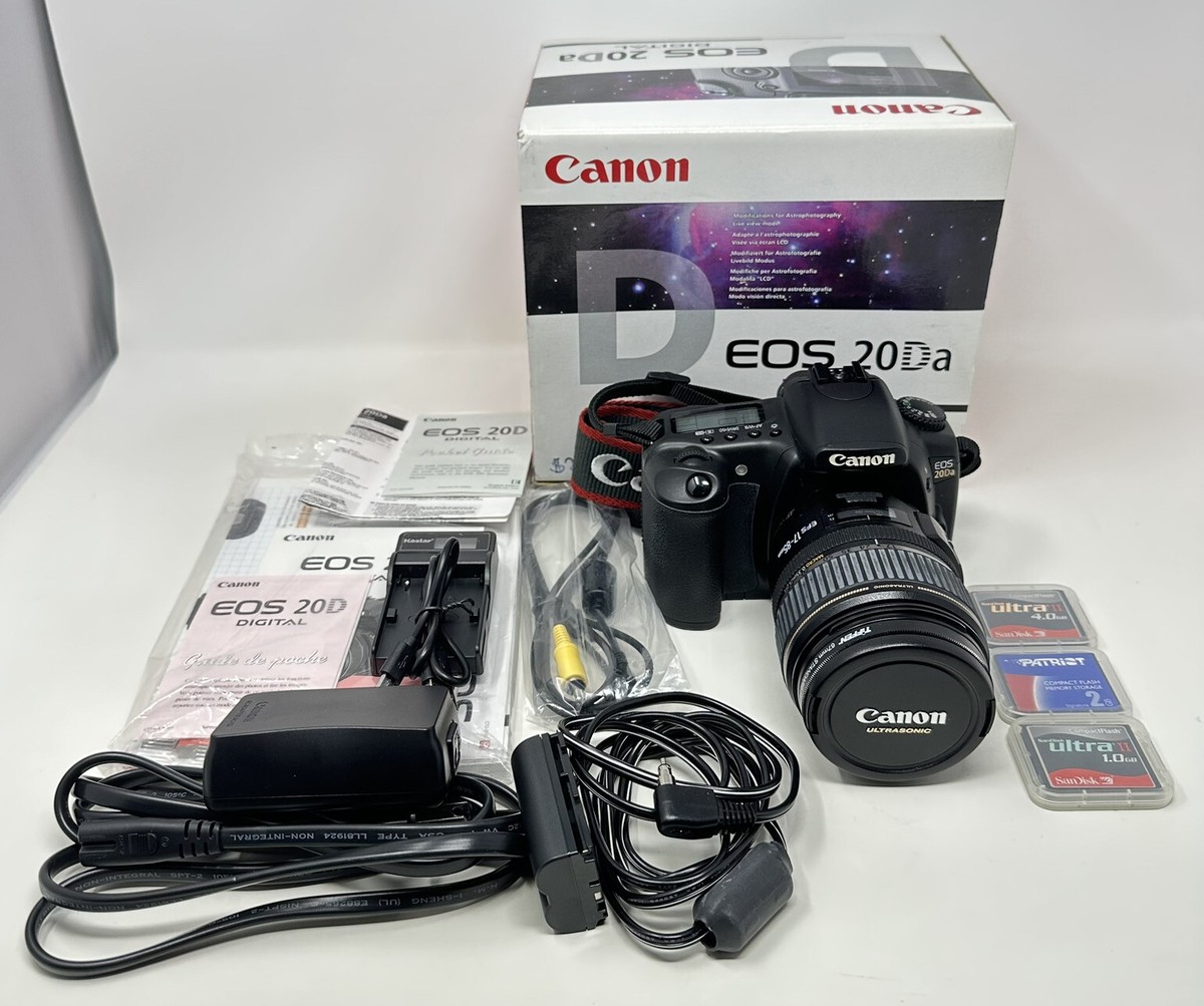 Canon EOS 20Dデジタル一眼➕ EFS17-85mm IS USM Amazon | 一眼レフカメラ 初心者 中古 Canon EOS 20D EF-S17