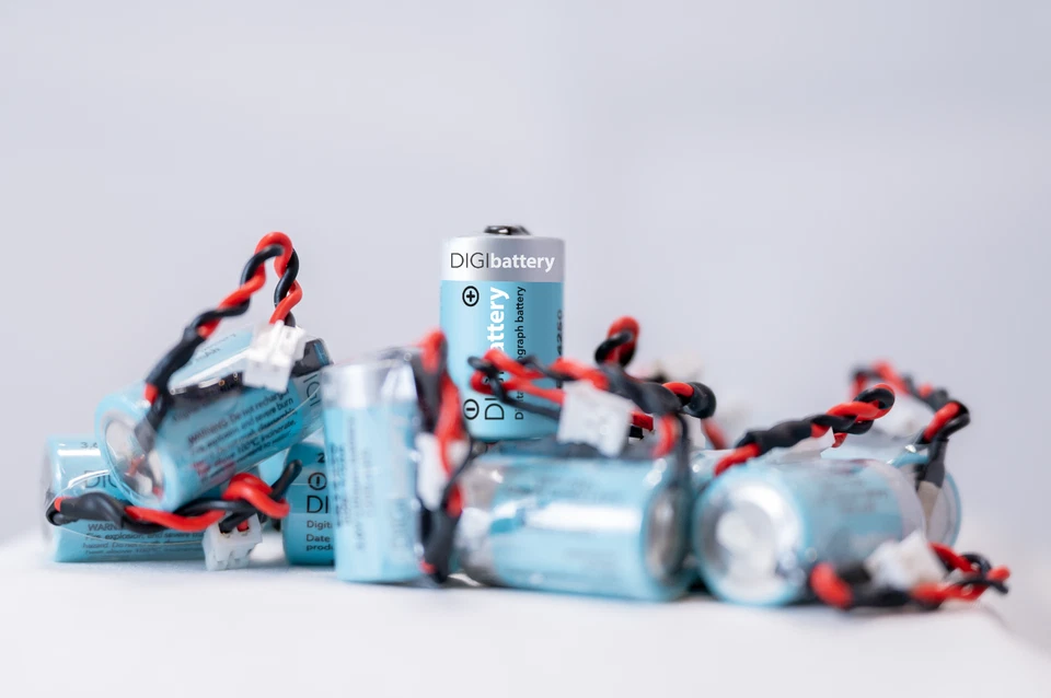 5 x Lithium Batterie DIGIBatterie ER14250, 1/2 AA 3.6V für Fahrtenschreiber VDO - Bild 3 von 4