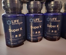 Lot Of 3-Super K with Advanced K2 Complex (MK...