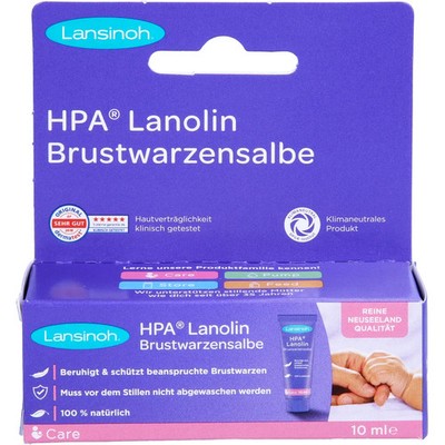 LANSINOH HPA Lanolin klimaneutral Salbe 10 ml PZN18192968