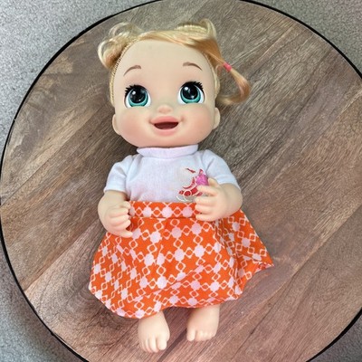 Hasbro Baby Alive Doll Lulu Achoo Interactive Doll WORKS redressed 