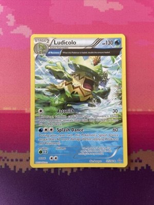 Pokemon Karte Ludicolo Primal Clash Rare 37/160 Near Mint