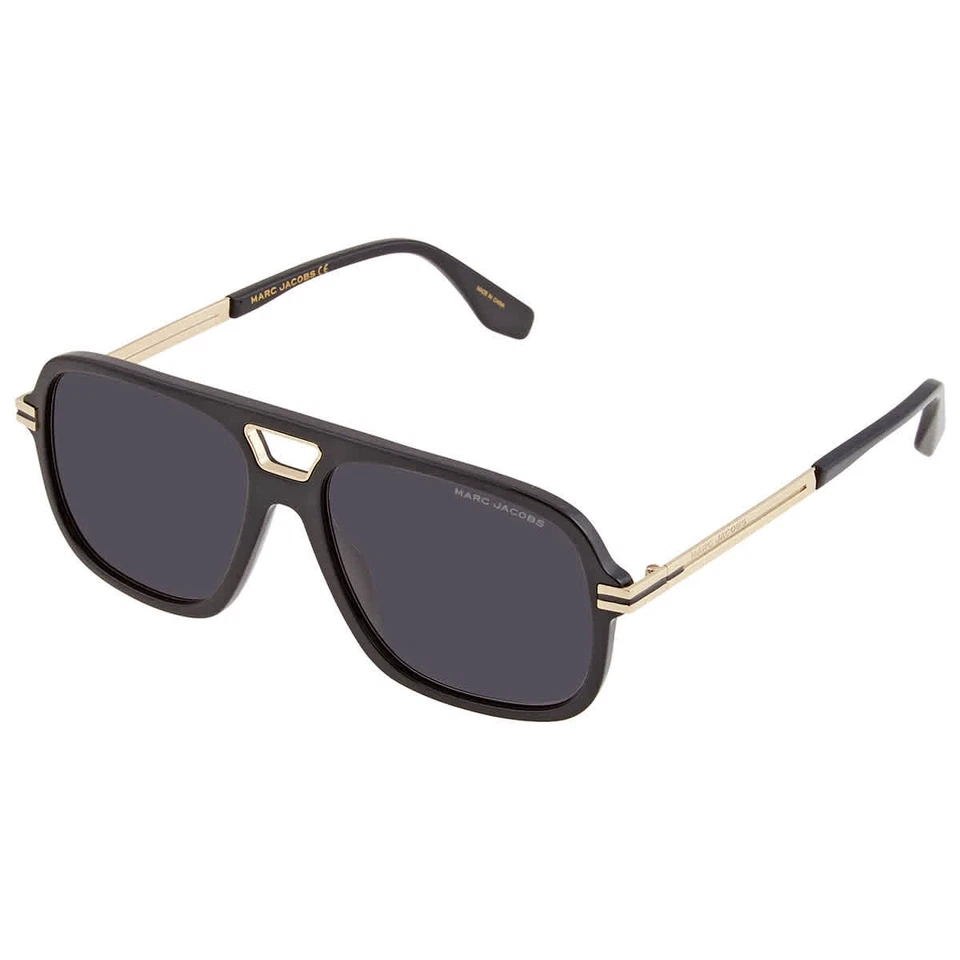 Marc Jacobs Grey Navigator 男式太阳镜 MARC 415/S 02M2/IR 56 MARC 415/S — 第 2/4 张图片