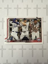 2025 Topps Series One NL RBI Leaders Shohei Ohtani Machado Adames #86