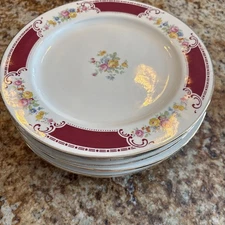 Homer Laughlin Brittany Majestic, J43N6 Dinner Plates, 10 Inch Twelve Plates