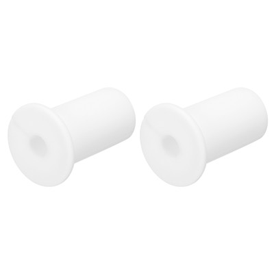 2Pcs Wall Grommets for Cables 3/4 Inch Cable with 7mm Hole Silicone White