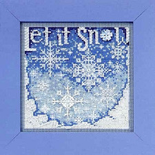 MILL HILL Buttons Beads Kit Counted Cross Stitch SNOWFALL MH14-0303