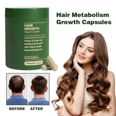 1-3X O positiv Hair Growth Support 60 Vegane Kapseln Gummies Hormonfrei Neu