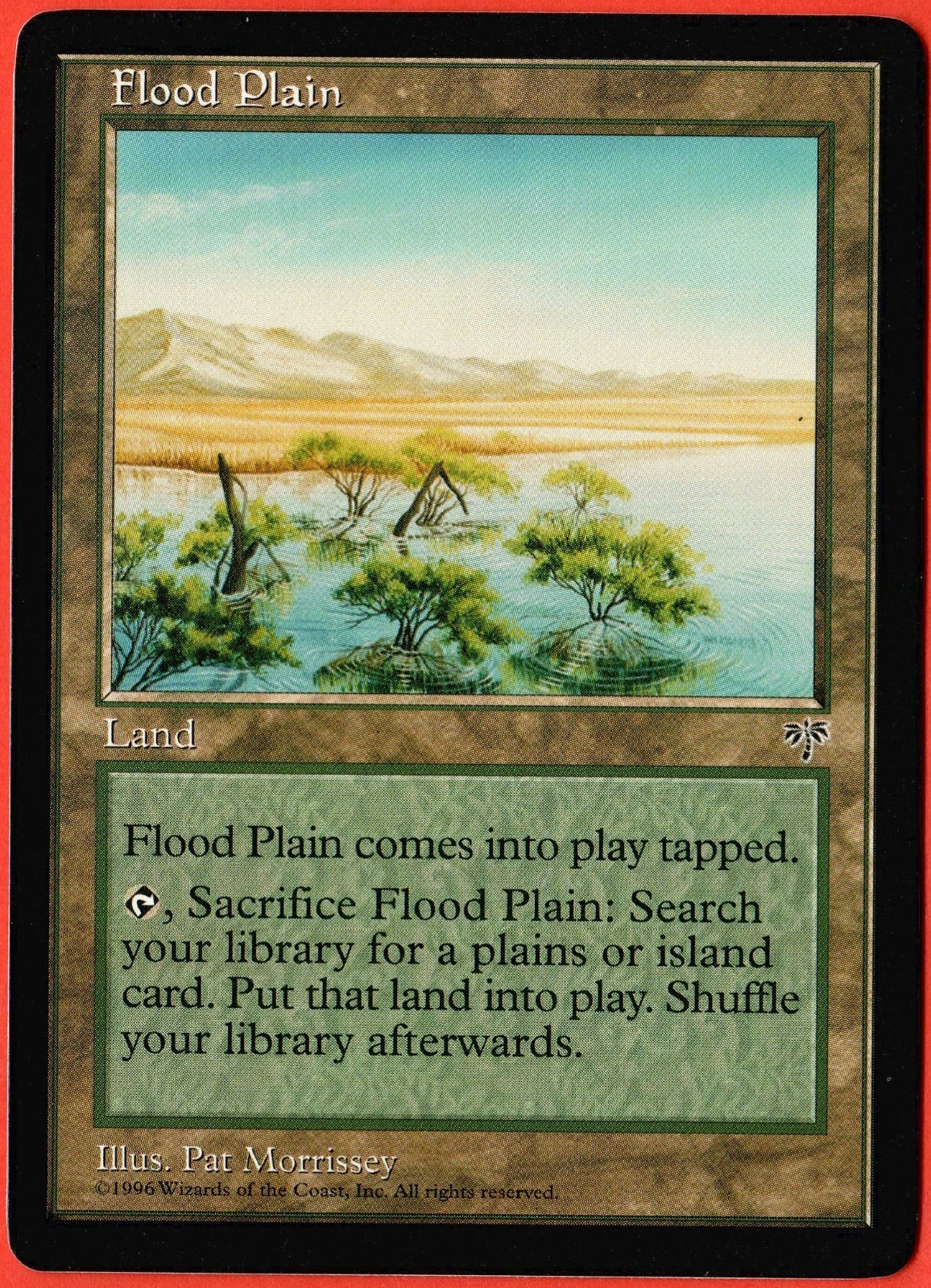 MTG ~ FLOOD PLAIN ~ Mirage Uncommon (1996) ~ NM/M ~ FREE SHIPPING ~Vintage Magic