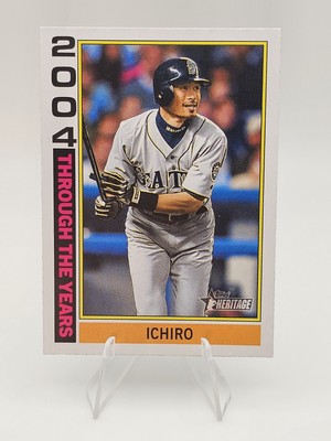 2025 Topps Heritage Through the Years #TTY-17 Ichiro Suzuki Seattle Mariners