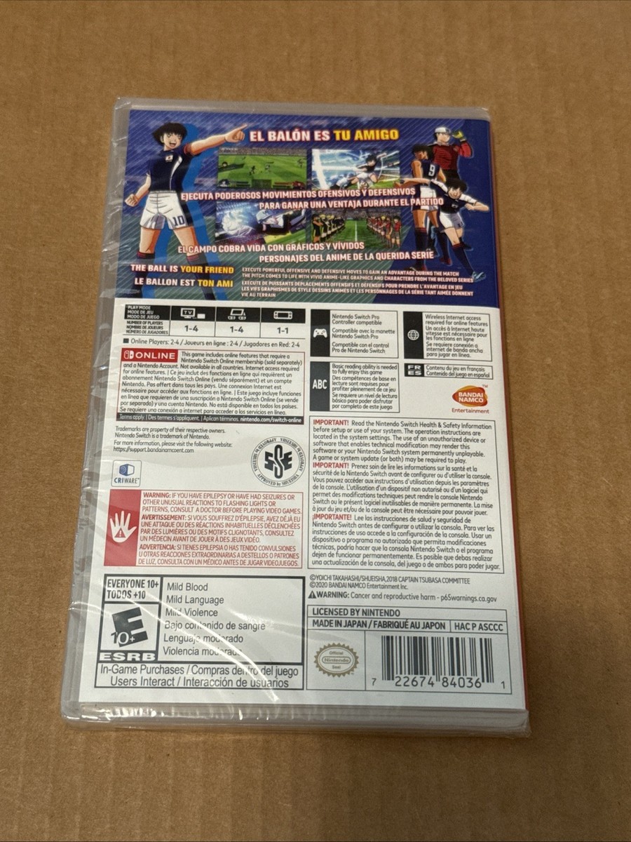 Nintendo Switch - 【美品】キャプテン翼 RISE OF NEW CHAMPIONS Switch Captain Tsubasa: Rise of New Champions - Nintendo Switch