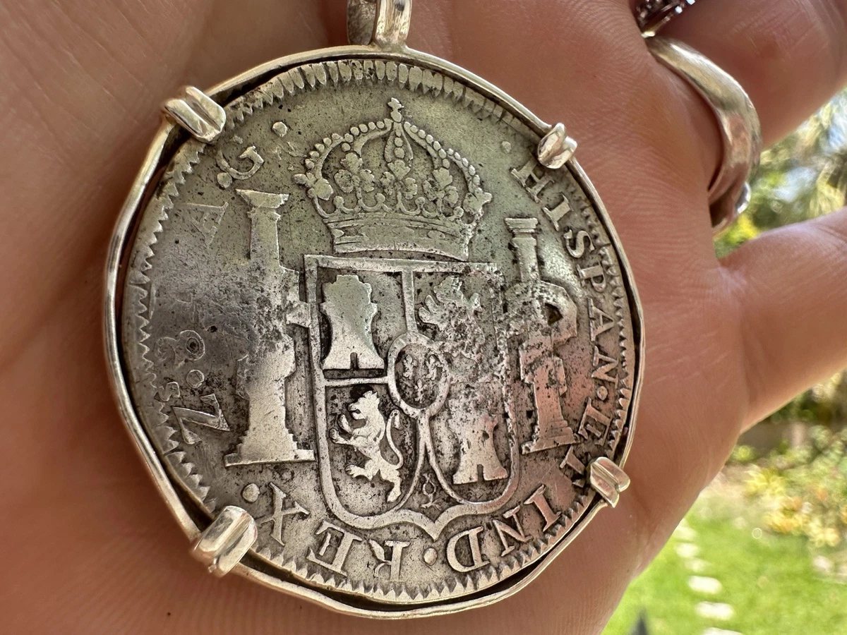 8 Reales Silver 1818 Year Colonial Mexico Coins (Pre - 1821) for