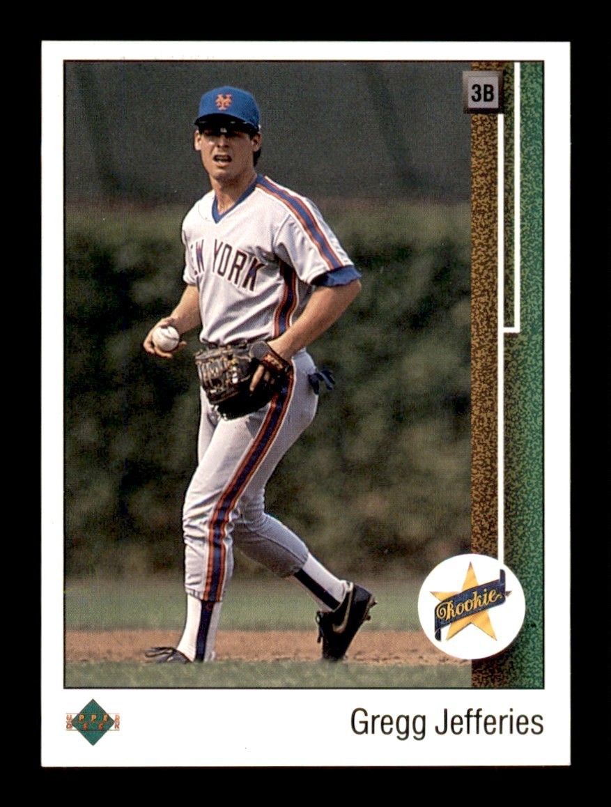 1989 Upper Deck #9 Gregg Jefferies Rookie RC