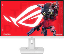 ROG Strix 27  1440P USB-C HDR Gaming Monitor XG27ACG-W - White, QHD, 180Hz, 1M