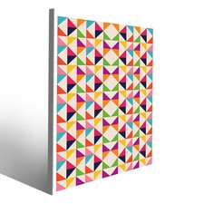 Composizione artistica su tela Bauhaus per arredamento moderno