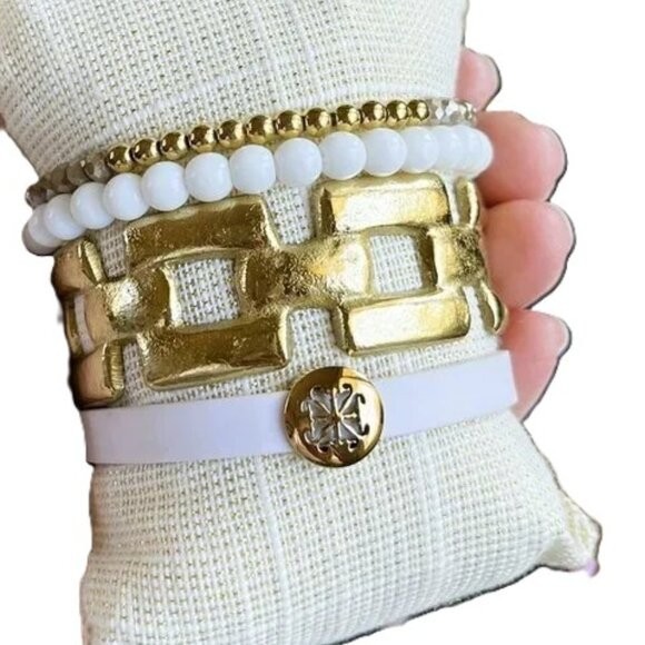 Rustic Cuff Stackable Mixable Bracelet Sets Cuff … - image 1