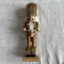 Wooden Soldier Drummer Nutcracker 25cms Tall Unboxed