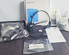 Plantronics Supra Plus HW251N Black Headband Headset NEW Open Box