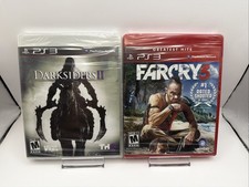 Far Cry 3 Greatest Hits + Darksiders II PS3 Brand New Factory Sealed Lot