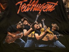 Ted Nugent Shut Up And Jam Tour Concert Shirt