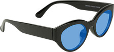 GLASSY MOORE BLK ICE SUNGLASSES