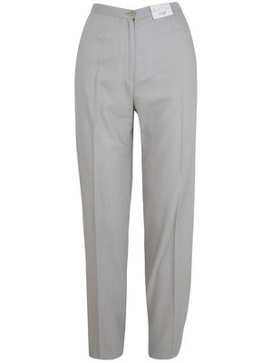Brioni Damen Hose Lang Kaschmir & Seide Größe 34 Italy 40 Beige
