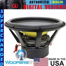 DD AUDIO CB-9921C-D2 SUPERCHARGED 21" USA MADE 9600W DUAL 2-OHM BASS SUBWOOFER