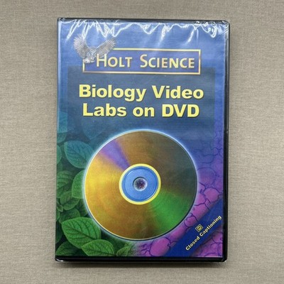 Holt Science: Biology Video Labs (DVD NEW) 43 Complete Lab Demonstration Virtual