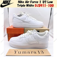 Nike Air Force 1 '07 Low Triple White DJ3911-100 Men's Size