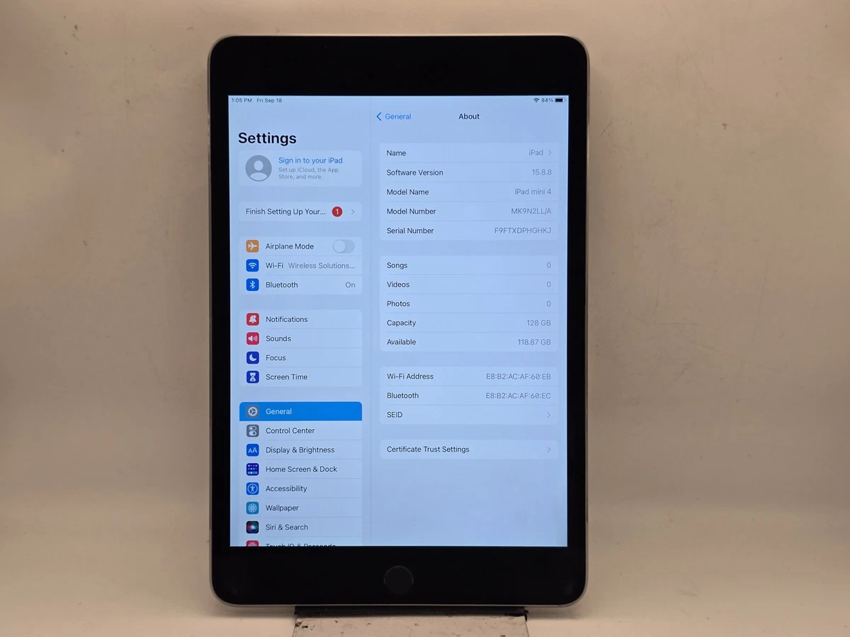 Apple iPad mini 4 128 GB Tablets for sale - eBay
