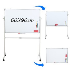 Mobile Dry Erase Board Magnetic Whiteboard w/Stand 36" x 24" Double Sided