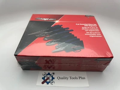 Snap-On Tools NEW PL600ES1RKMB RARE Power Blue 6-Pc Essential Pliers/Cutters Set - Imagen 1 de 4