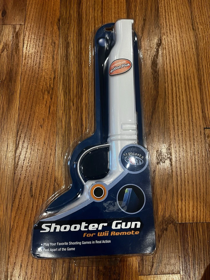 iConcepts Game Fury Shooter Gun Nintendo Wii Remote **FACTORY SEALED** - Image 4 of 4