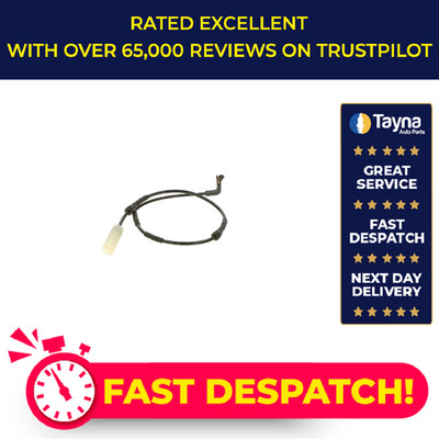 Brake Pad Wear Indicator Sensor fits BMW 325 Front 2.5 3.0 04 to 13 Bosch New