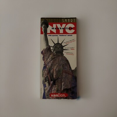 Street Smart Map - Manhattan, NY w/ Midtown detail. vanDam  02 folded/laminated
