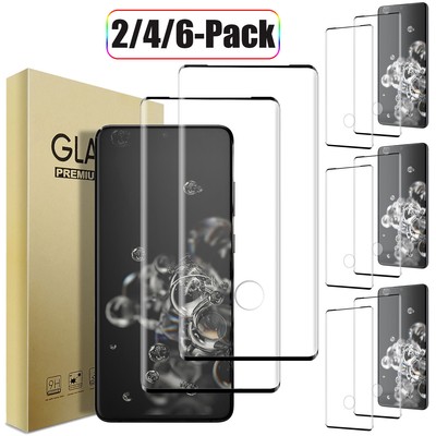 For Samsung Galaxy S20 S20 Plus S20 Ultra Clear Tempered Glass Screen  Protector