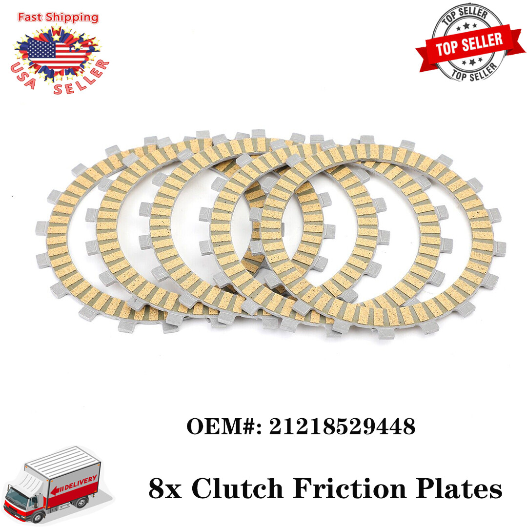 Clutch Friction Plate Kit Set Fit For BMW R1200GS R1250GS R 1200 1250 ...