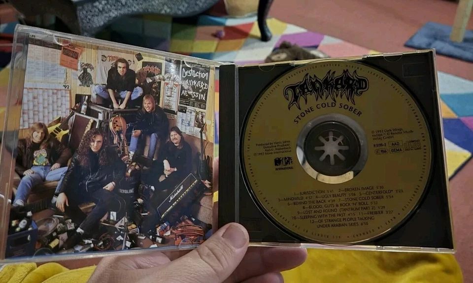 TANKARD - Stone Cold Sober - ORG 1st NOISE press Cd OOP, Thrash Metal  - Image 3 of 3