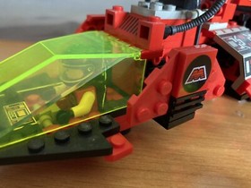 Lego Space 6923 Complete Set M Tron Vintage Particle Ioniser 1990 Spaceship