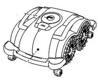 Spiegelkappe Von Berichterstattung FüR Robot RasenmäHer Ambrogio L60 Elite Foto
