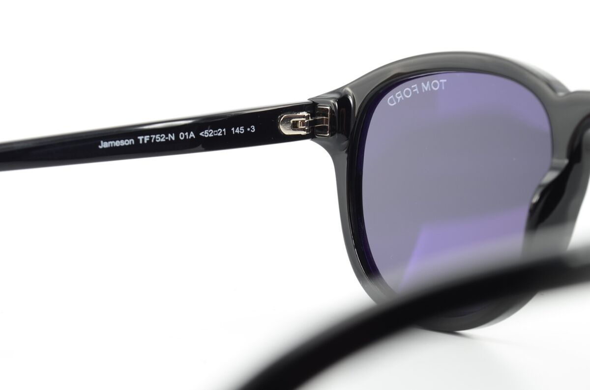 TOM FORD Sonnenbrille Jameson TF752-N 01A 52-21 145 *3 Black TOM FORD Sonnenbrille Jameson TF752-N 01A 52-21 145 *3 Black