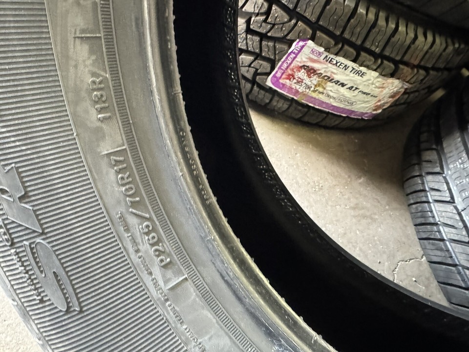 Goodyear Wrangler SR-A P265/70R17 2657017 265 70 17 Highway Tire | eBay