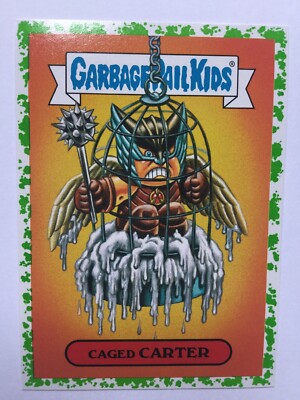 Garbage Pail Kids Prime Slime Trashy Comic Book TV Sticker 3b Caged Carter