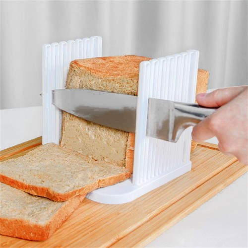 Trancheuse à Pain Machine Guide de Coupe Toast pour Trancheuse à Pain Maison