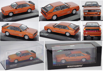 Minichamps 430019426 Audi quattro Baureihe B2, Typ 85Q zobelbraun metalli 1:43